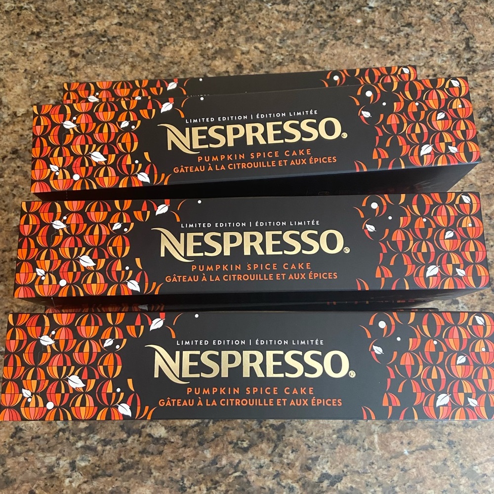 Pumpkin Spice Cake Verto Nespresso Pods